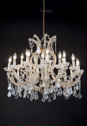 Large Maria Therese Crystal Chandelier
