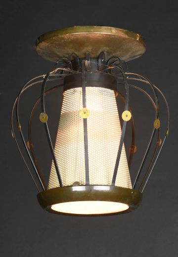 Mid Century Flush Mount Fixture