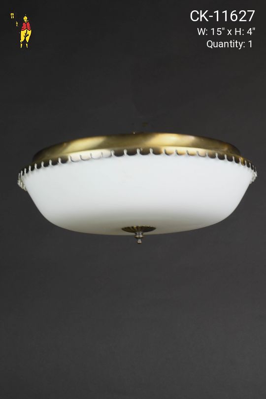 Mid Century Flush Mount Fixture