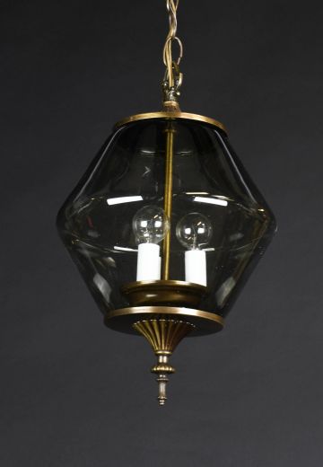 Smoked Glass Hanging Pendant