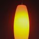 Modern Red Glass Hanging Pendant (Smaller) #0
