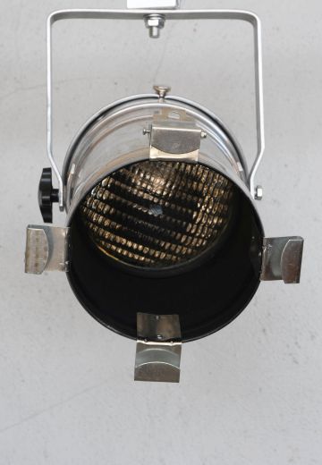 Polished Nickel Theatrical Light