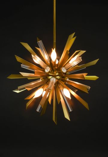 Modern Sputnik Style Hanging Pendant