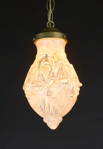 11" Molded Glass Globe