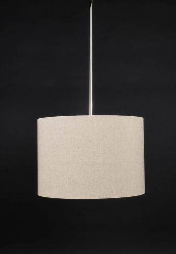 Beige Drum Shade Pendant