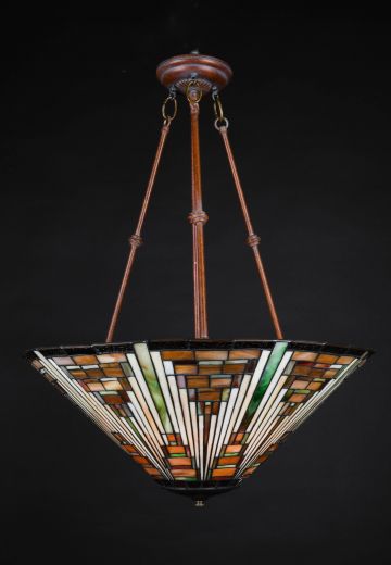 Art Glass Hanging Bowl