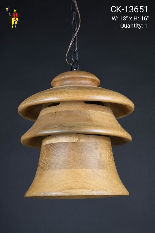 Wooden Hanging Pendant