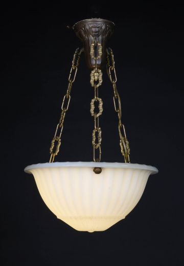 Glass Bowl Hanging Fixture