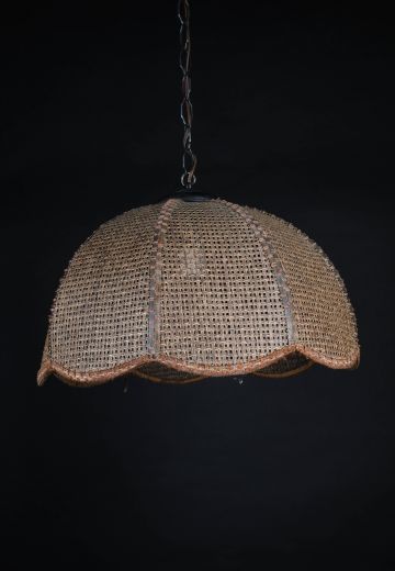 Hanging Wicker Pendant