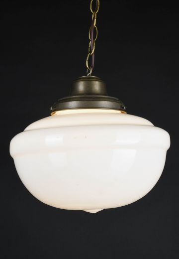 14" Hanging Glass Globe Pendant