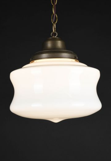 12" Hanging Glass Globe Pendant