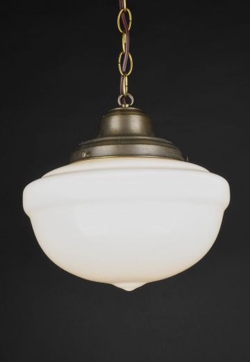 12" Hanging Glass Globe Pendant