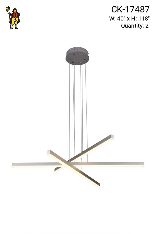 Aluminum *LED* Linear Pendant