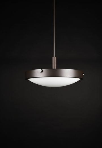 Modern Bronze Hanging Bowl Pendant