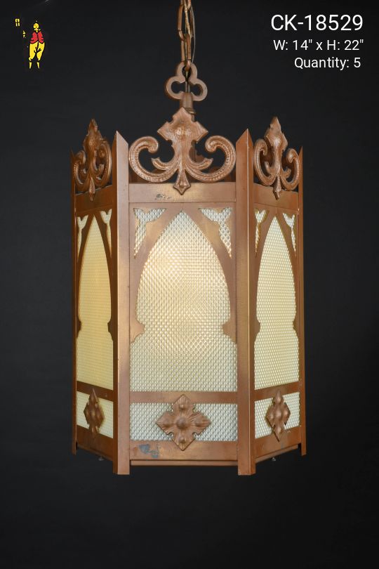 Short Gothic Hanging Lantern