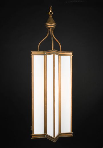 Antique Brass Star Shaped Lantern