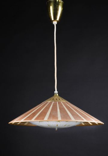 Mid Century Pull Down Pendant