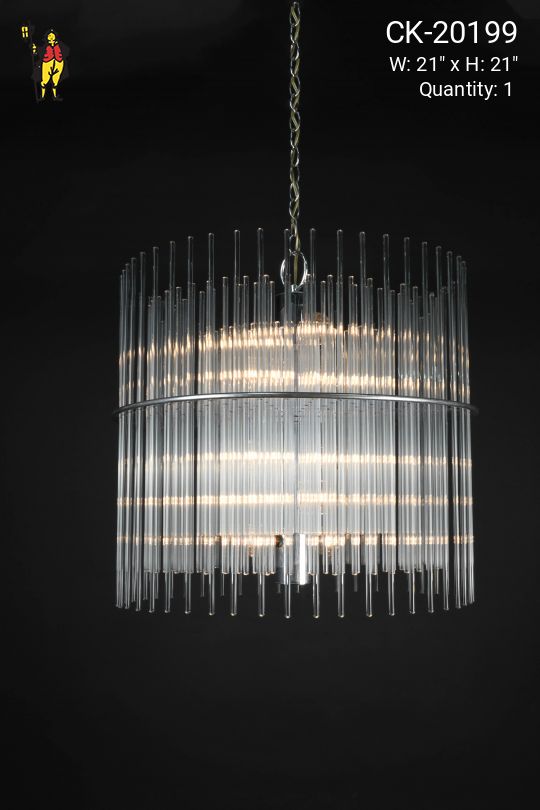 Glass Rod Hanging Fixtures