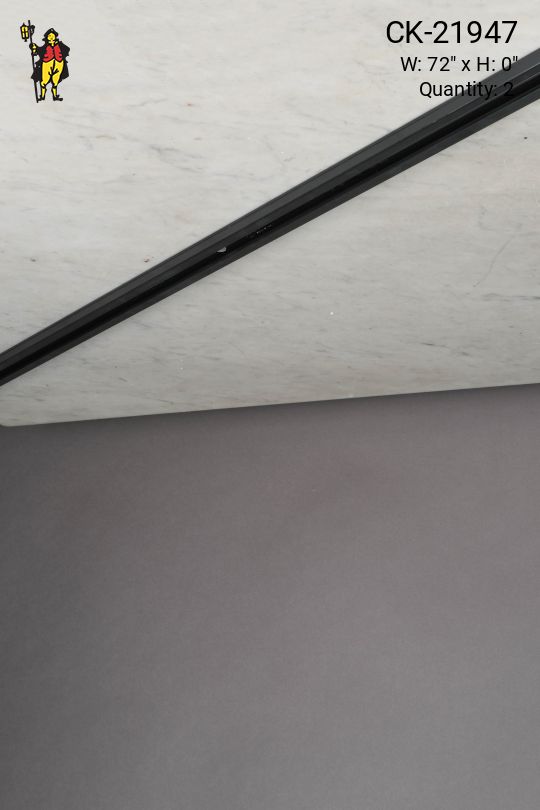 72" Black Track (Track Only)