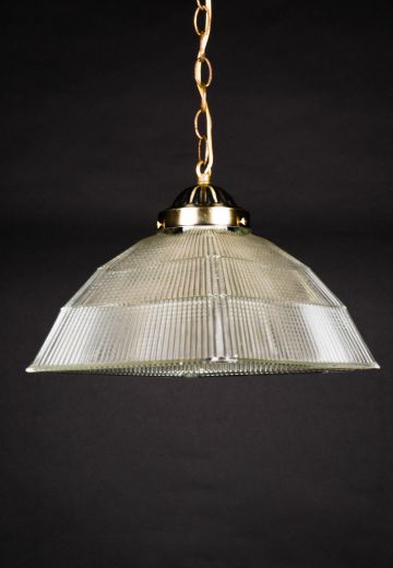 11.5" Hanging Halophane Pendant