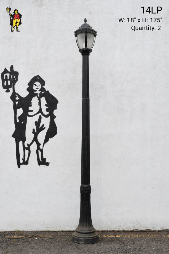 14.5' Ambassador Head Lamp Post
