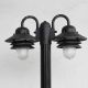 Two Light Six Foot Lamp Post #0