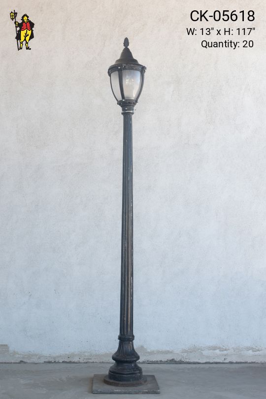 Ambassador Eight Foot Lamp Post (Smaller Head)