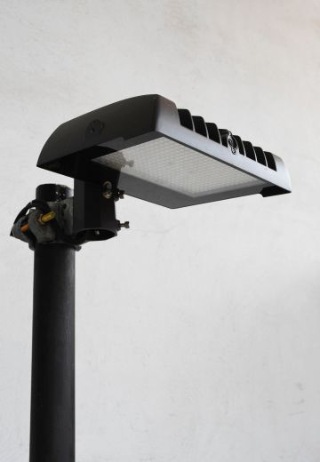 Bronze LED Down Light Clamp Wall Light