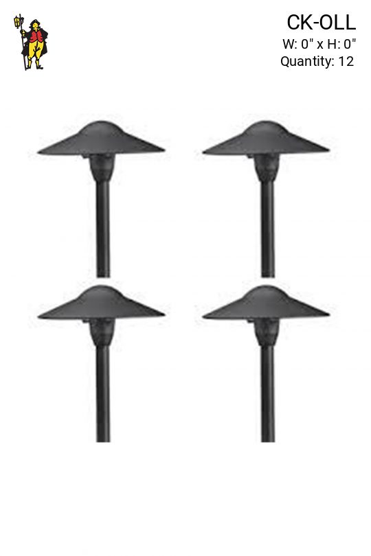 Low Voltage Black Landscape Lights