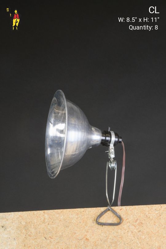 Silver 8" Clip Lights