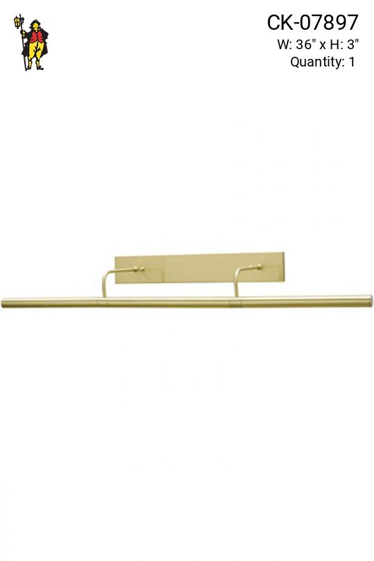 Satin Brass 36" Picture Light
