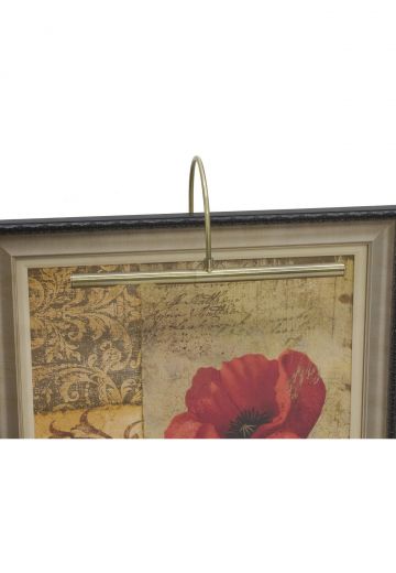 16" Antique Brass Picture Light