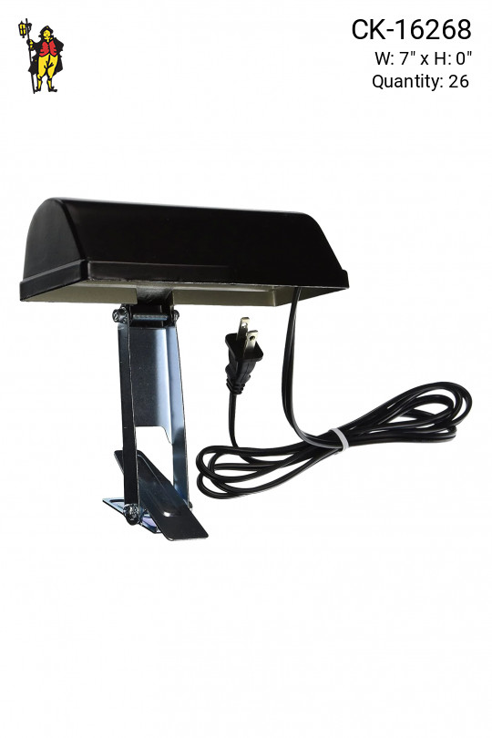 Black 7" Clip On Music Stand Light