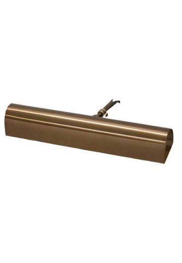 14" Statue Bronze Direct Wire w/Square Backplate Picture Light