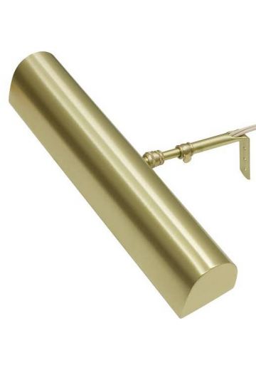 9" Distressed & Scratched Polished Brass Picture Light