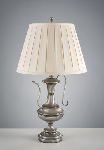 Pewter Samovar Table Lamp