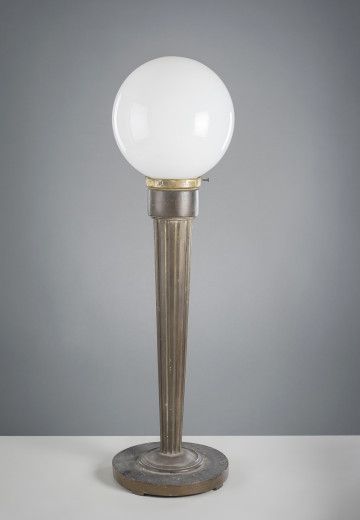 Antique Bronze Post Table Lamp