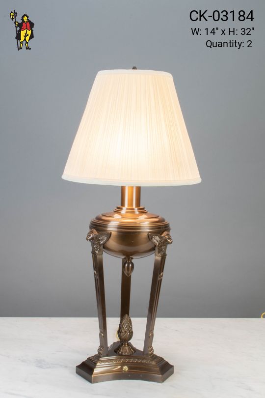Bronze Federal Table Lamp