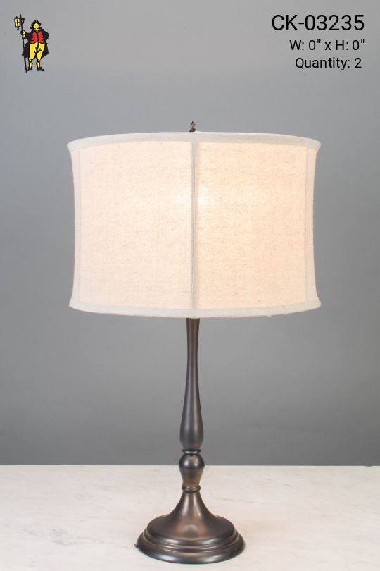 Traditional Brass Table Lamp
