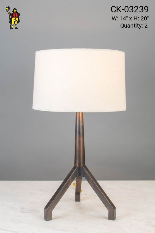 Three Leg Contemporary Table Lamp