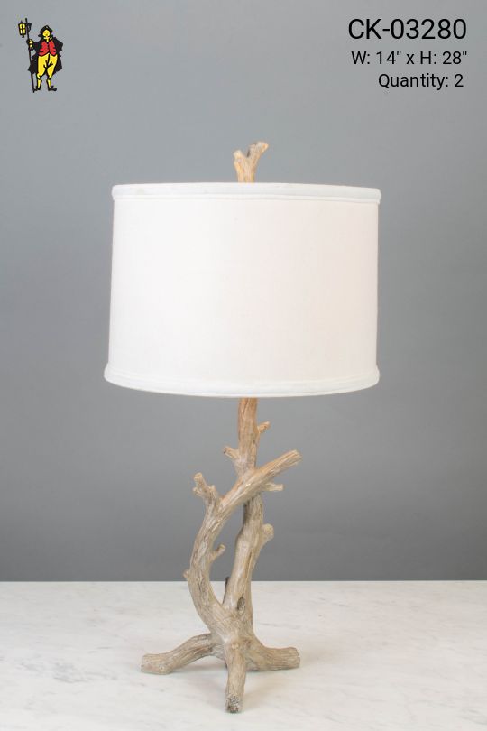 Wooden Stick Table Lamp