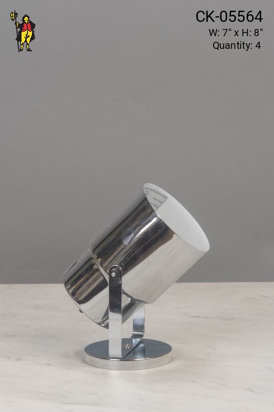 Polished Silver Can Light
