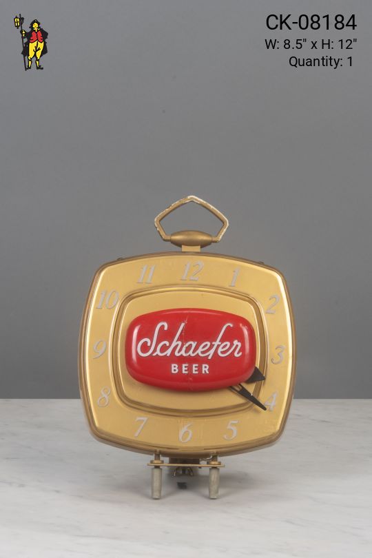 Schaefer Beer Clock