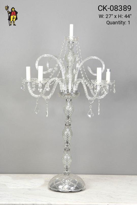 Crystal Table Candelabra
