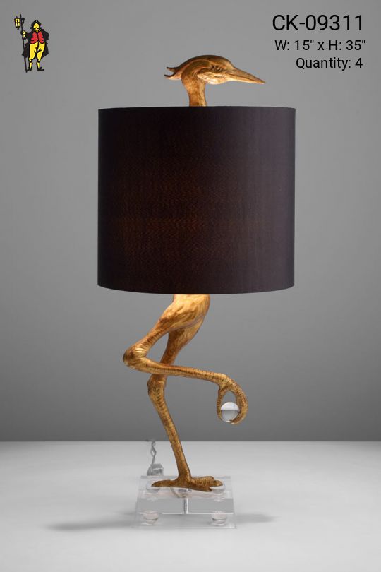 Bird Table Lamp