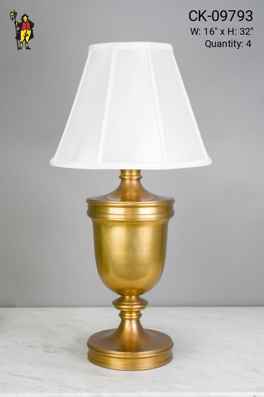 Brass Urn Style Table Lamp