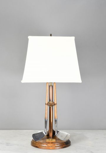 Golf Club Trophy Table Lamp