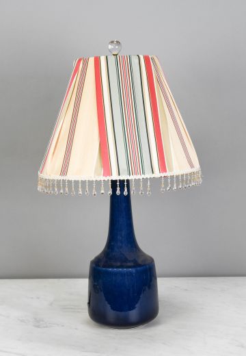 Blue Ceramic Table Lamp