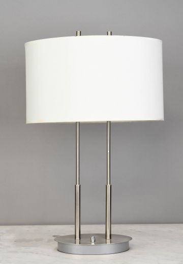 Nickel Table Lamp