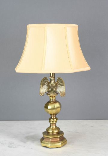 Brass Eagle Table Lamp